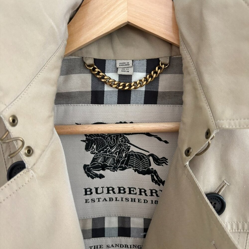 Burberry Tan Trench Coat - Picture 10 of 15